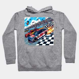 8 Bit Nascar Hoodie